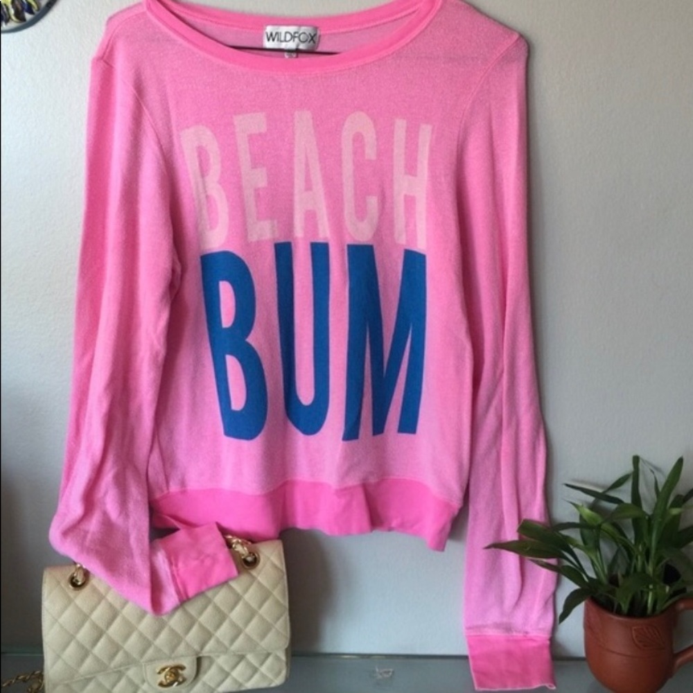 Wild fox beach bum top
